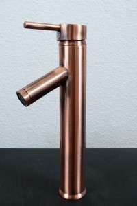 Copper Faucet For Our Bathroom Vanity Glass Vessel Sink Bowl Basins 