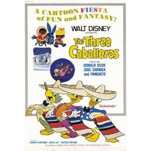  The Three Caballeros (1977) 27 x 40 Movie Poster Style A 