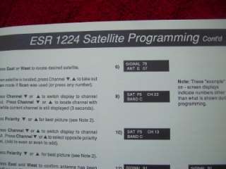 DRAKE ESR 1024/1224 RECEIVER VIDEOCIPHER II MANUAL  