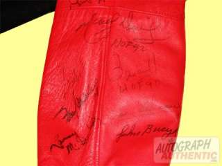 Autographed Molson HHOF Jacket 29 Autographs RARE  