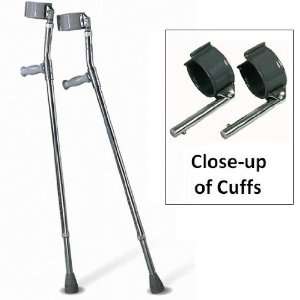   ) Forearm Crutches, Aluminum   600lb Capacity