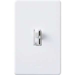 Lutron AYLV 600P WH 600 Watt Toggler Low Voltage Single Pole Dimmer 