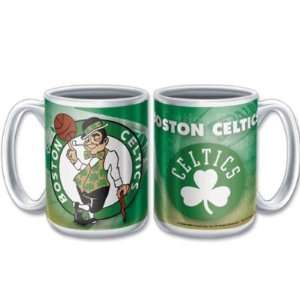 BOSTON CELTICS 15OZ CERAMIC COFFEE MUG