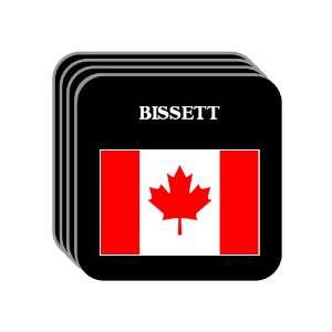  Canada   BISSETT Set of 4 Mini Mousepad Coasters 