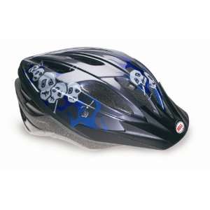  Bell Blaze Child Bicycle Helmet (Charcoal Skulls) Sports 