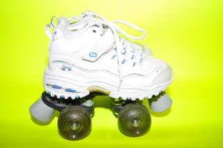 Skechers 4/quad Wheel Roller Skates  Size 2 Womens Used  