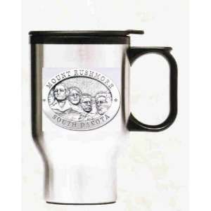  Mount Rushmore Stainless Steel Travel Mug Kitchen 