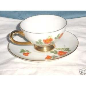  Bone China Cup & Saucer by Audre 