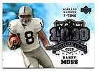 2006 UPPER DECK #1KRE RM RANDY MOSS 1000 YRC CARD