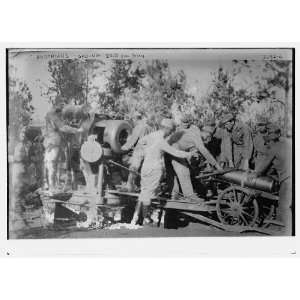  Austrians loading 30.5 cm. gun