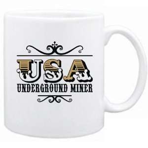  New  Usa Underground Miner   Old Style  Mug Occupations 