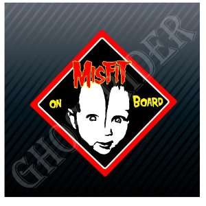  Misfit Baby on Board Trucks Car Sticker Decal Everything 
