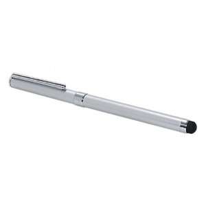 Avantgarde® Silver 2 in 1 Capacitive Touch Screen Stylus and Ink Pen 