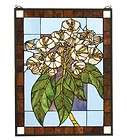 20W X 26H Mountain Laurel Stained Glass Window 31268