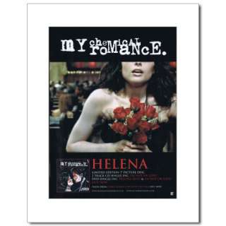   chemical romance helena complete item size 15x12 inches actual image