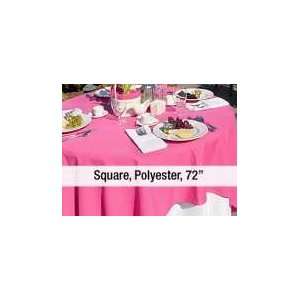  Buffet Enhancement 72 In. Square Polyester Linen Tablecloth 