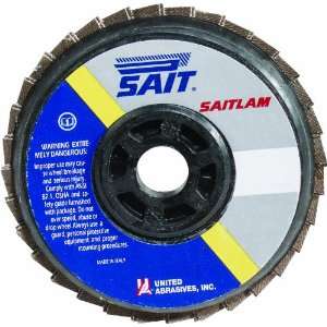  United Abrasives/SAIT 73160 4 by 5/8 Z60X SAITlam Flap 