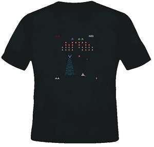 Galaga retro video Game T shirt  