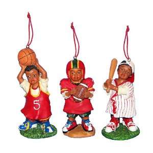  S/3 THEY GOT GAME ORNAMENTS   30 %Off