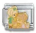 YOU ARE ALWAYS THERE FOR ME 9mm LICENSED ITALIAN CHARM LINK PRECIOUS 