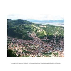  Brasov Seen from Tampa Hill Poster (10.00 x 8.00)