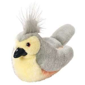    Titmouse   Plush Squeeze Bird with Real Bird Call 