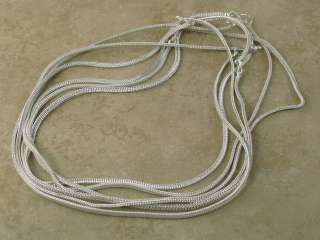 WHOLESALE LOT 5 chains. THICK SNAKE 18 inch, 3mm wide  