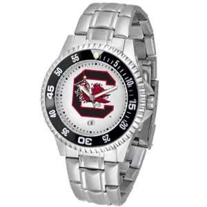  South Carolina Competitor Mens Steel Band Watch Sports 