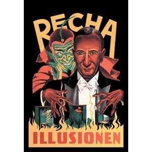  Vintage Art Recha Illusionen   00610 2