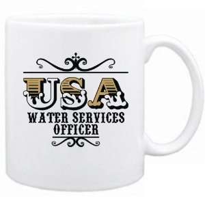  New  Usa Water Services Officer   Old Style  Mug 