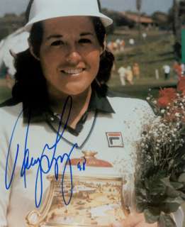 NANCY LOPEZ Hall of Fame Golf Legend Autographed  