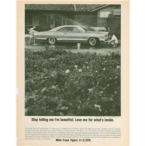   1965 Advertisement Pontiac Wide Track Tigers 22 GTO 