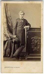 CDV DUN HOMME   1869  