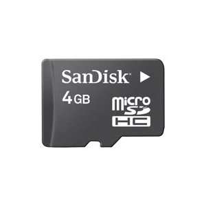  SanDisk 4GB Mobile microSDHC Flash Memory Card   Includes 