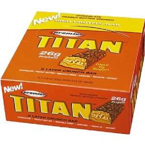  Premier Nutrition Titan Bar 80G Variety Pack 12/Box 