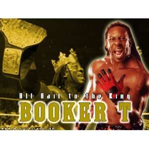  Booker T WWE 8x11.5 Picture Mini Poster