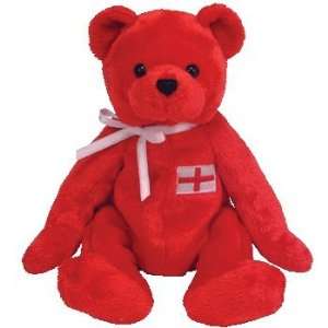  TY Beanie Baby   GEORGE the Bear (Europe Exclusive) Toys 