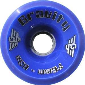  Gravity Hi Grade 83a 76mm Blue Skate Wheels Sports 