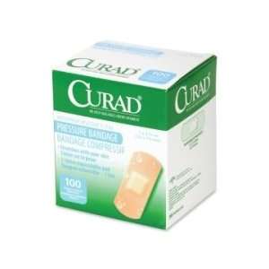  Curad Pressure Adhesive Bandage   White/Green 
