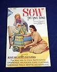 FRENCH SEWING & FASHION MAG Modes & Travaux ~ Jan 1957  
