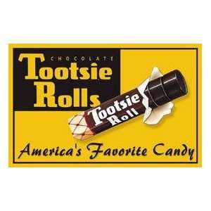  Tootsie Roll Candy tin sign #858 