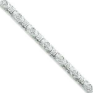  Sterling Silver Cz Bracelet Jewelry