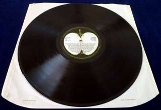 Beatles ABBEY ROAD 1969 ORIGINAL MISALIGNED APPLE 1ST ISSUE LP MINT 