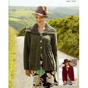  Click Chunky Cabled Jacket (#8988) Arts, Crafts & Sewing
