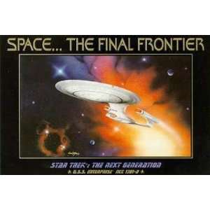   Final Frontier Poster 16 x 24 Rare STLithoSpace 