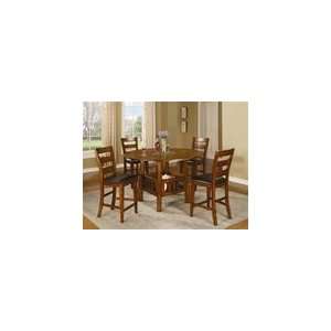  Lavista 5 Piece Counter Height Dining Set in Distressed 