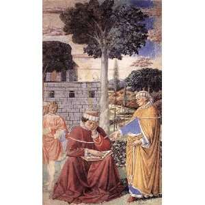   The Parable of the Holy Trinity, By Gozzoli Benozzo