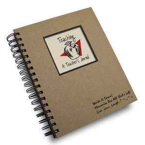  Teaching, A Teachers Journal   Kraft Hard Cover (prompts 