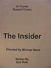 The Insider 35MM Film Trailer Cell Pacino Crowe  