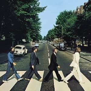  Beatles Album Cover Button Abbey Road  